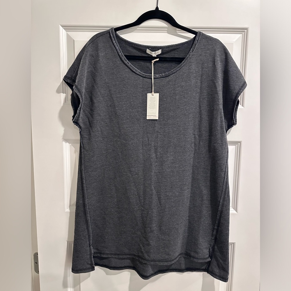 NWT Z SUPPLY short sleeve sweatshirt tunic - size small